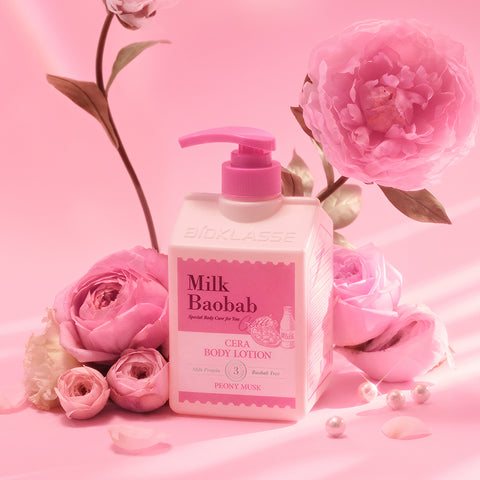 Milk Baobab Cera Body Lotion Peony Musk, 600ml