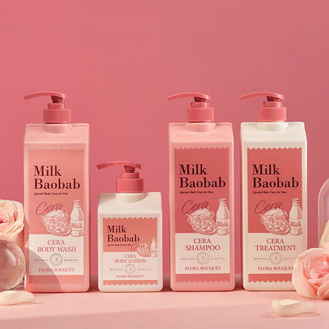 Milk Baobab Cera Shampoo Flora Bouquet, 1.2L