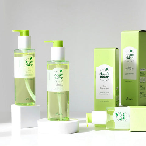 Ariul Apple Cider Cleansing Foam 150ml + Oil 200ml Set