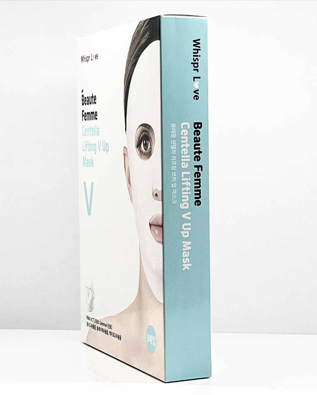 Soonsu Beauty Beaute Femme Centella Lifting V Up Mask side view