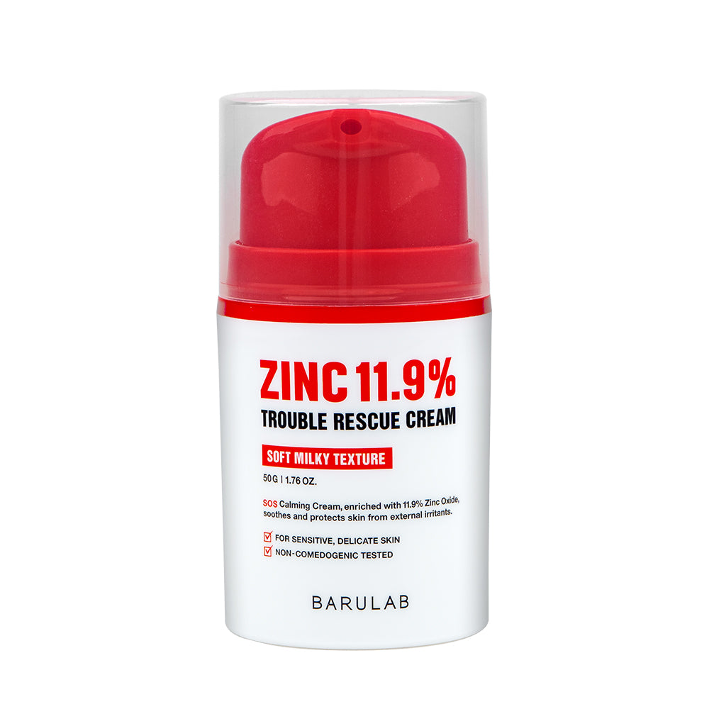 Barulab Zinc 11.9% Trouble Rescue Cream 50ml