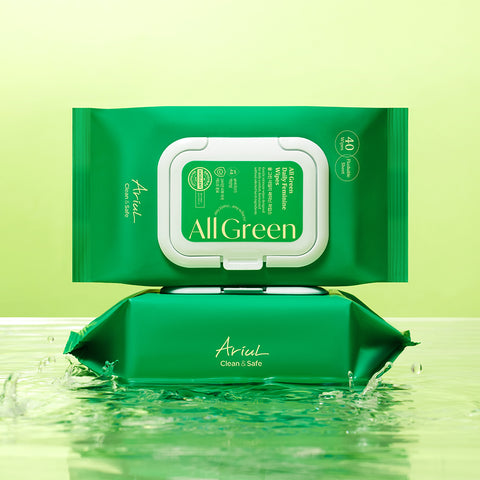 Ariul All Green Feminine Wipes 40 Sheets (Cap Type)