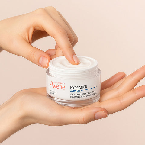 Avene Hydrance Aqua Cream-in-Gel 50ml + Essence-in-Lotion 25ml x2