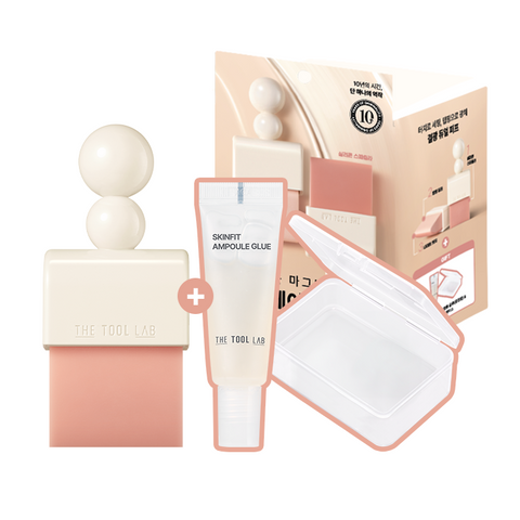 The Tool Lab Spatula Puff Tool Magnet Styler 3 Types (Glow Dual / Matte Dual / Pore Brush)