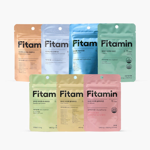 Phytotics Fitamin Easy Pack Health Routine 7-Type Set (7x1 Pack)