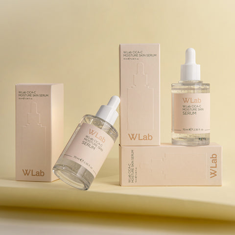 W.Lab Cica C Moisture Skin Serum 70ml (2 Pack)