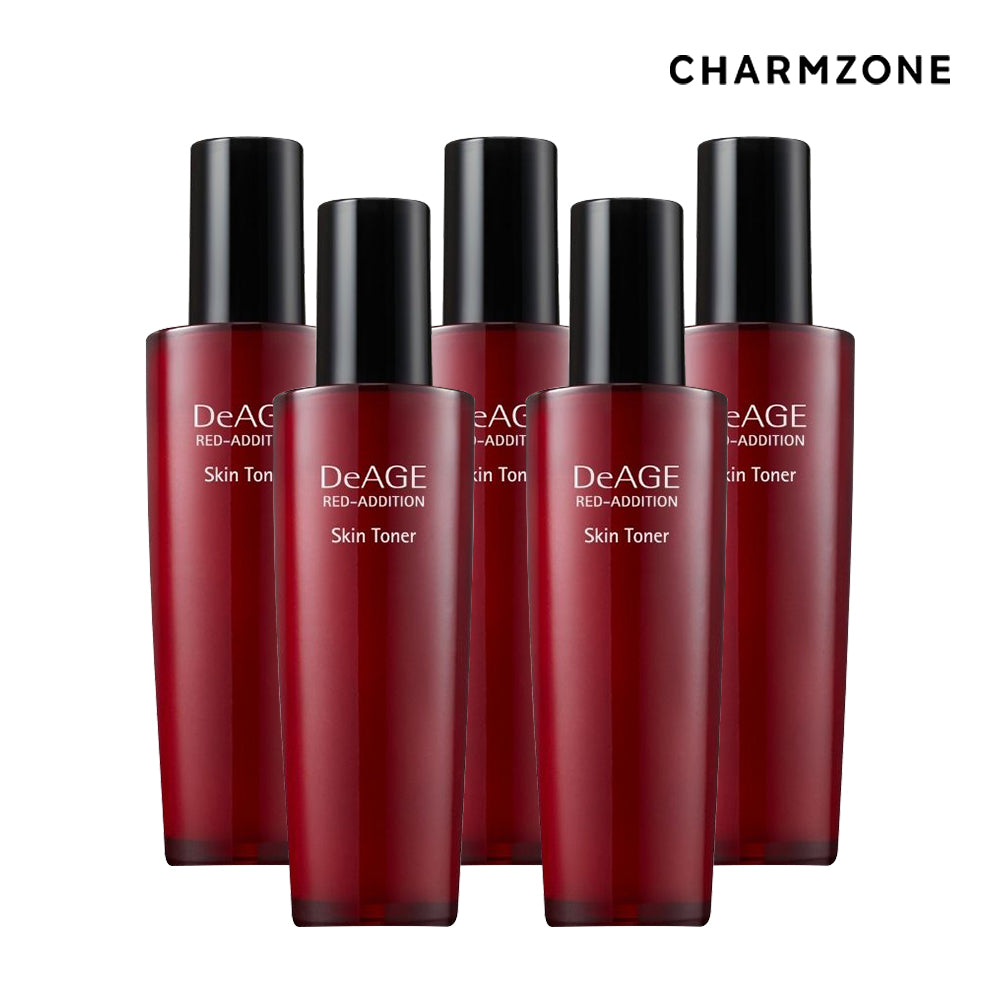 Charmzone DeAge Red Edition Skin Toner 120ml (5 Pack)