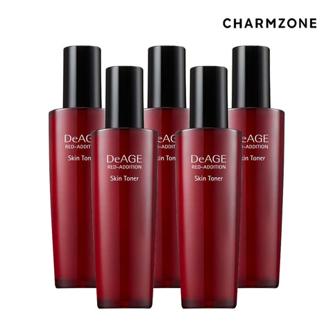 Charmzone DeAge Red Edition Skin Toner 120ml (5 Pack)
