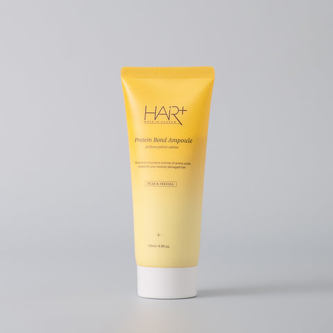 HairPlus Protein Bond Ampoule Pear & Freesia No-Wash Treatment 145ml (2 Pack) + Silk Coating Perfume Treatment 50ml