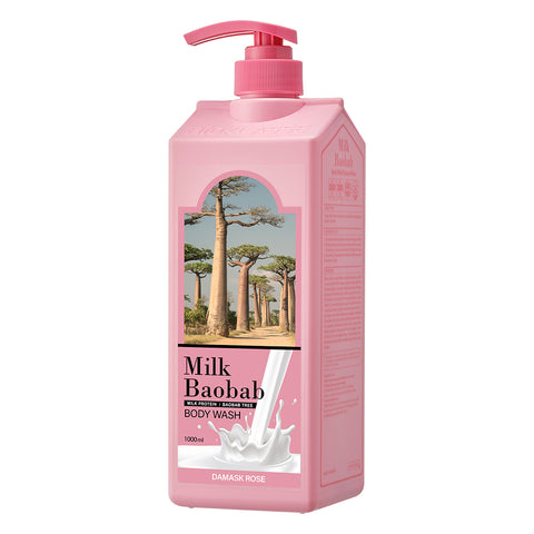Milk Baobab Original Body Lotion Damask Rose, 500ml (1 pc)
