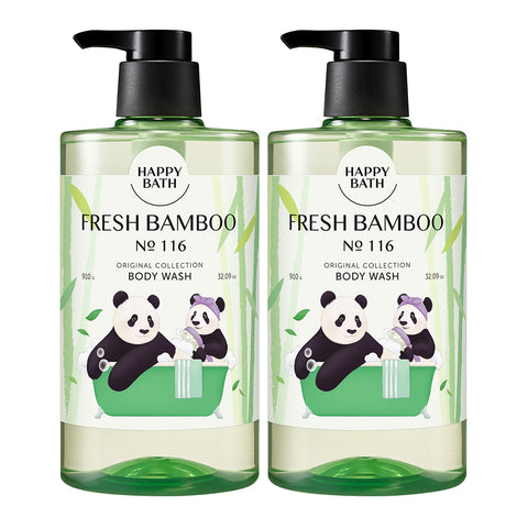 Happy Bath Mild Acidic Body Wash Grapefruit Scent 910g (2-Pack)