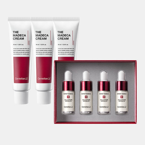 Centellian24 The Madeca Cream 45ml x3 + Mela Capture Ampoule RX 7ml x4