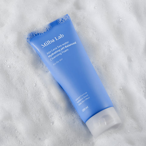 Milk Baobab Milba Lab Jeju Lava Seawater Moisturizing Mildly Acidic Cleansing Foam 200ml