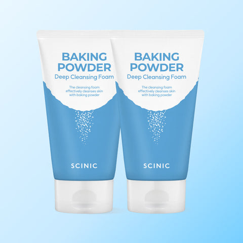 Scinic Baking Powder Daily Deep Cleansing Foam 150ml (2-Pack)