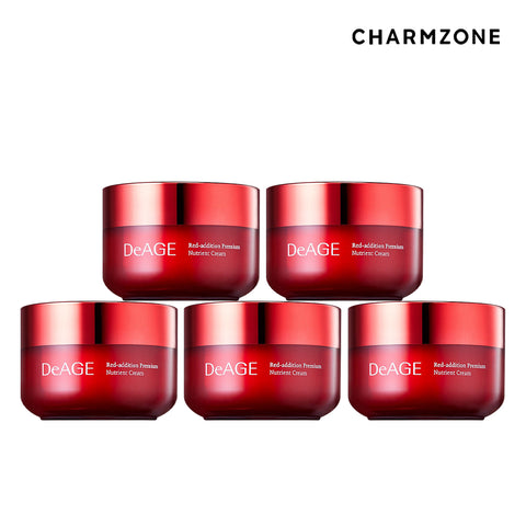 Charmzone DeAge Red Edition Premium Nutrient Cream 50ml (5 Pack)
