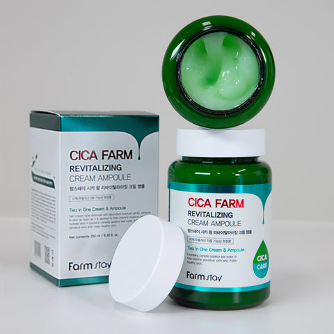 Farmstay Cica Farm Revitalizing Cream Ampoule 250ml (2 Pack)
