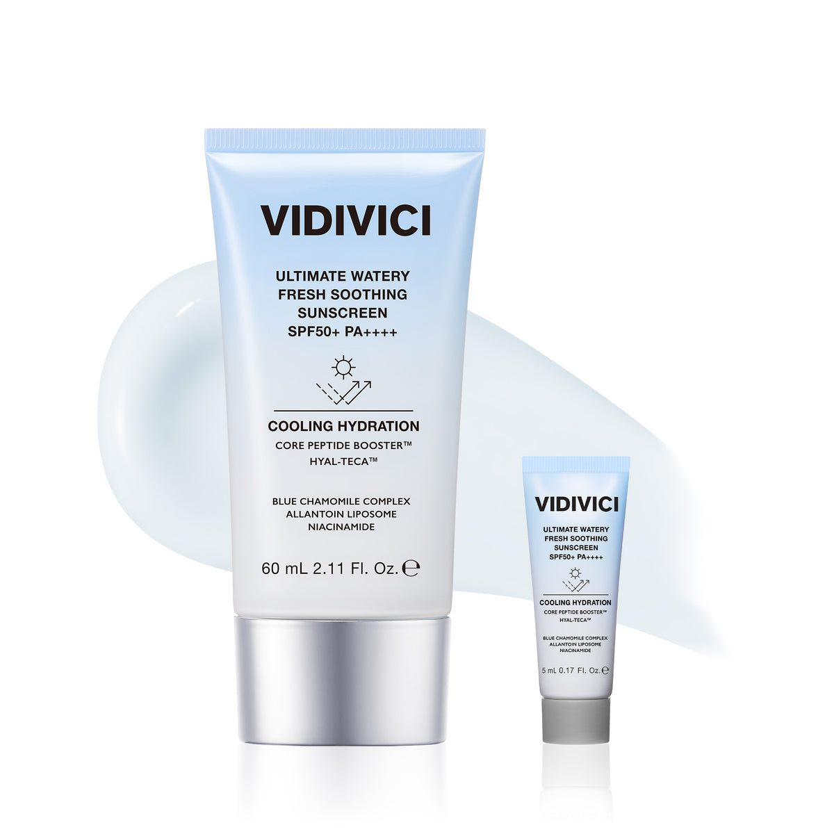 VIDIVICI Ultimate Watery Fresh Soothing Sun Cream SPF 50+ PA 60ml