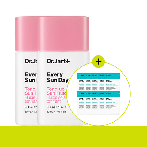 Dr.Jart+ Every Sunday Tone-Up Sun Fluid 30ml (2 pack)