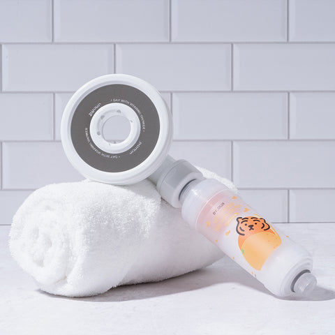 Byour Mujik Tiger The Ansim Vita Water Shower Filter Lime & Orange