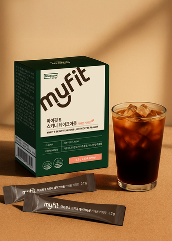 DongKook MyFit S Skinny Takeout Light Coffee Flavor 96 g (3.2 g x 30 sachets)