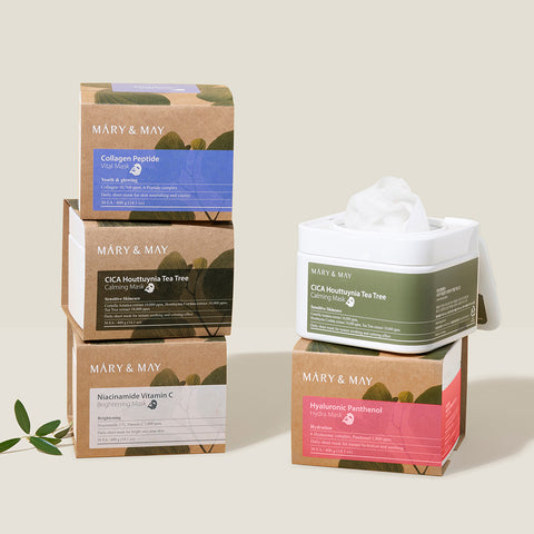 Mary&May Collagen Peptide Vital Mask (30 Sheets)