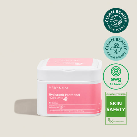 Mary&May Pull-Out Sheet Mask Hyaluronic & Panthenol Hydra Mask 30P