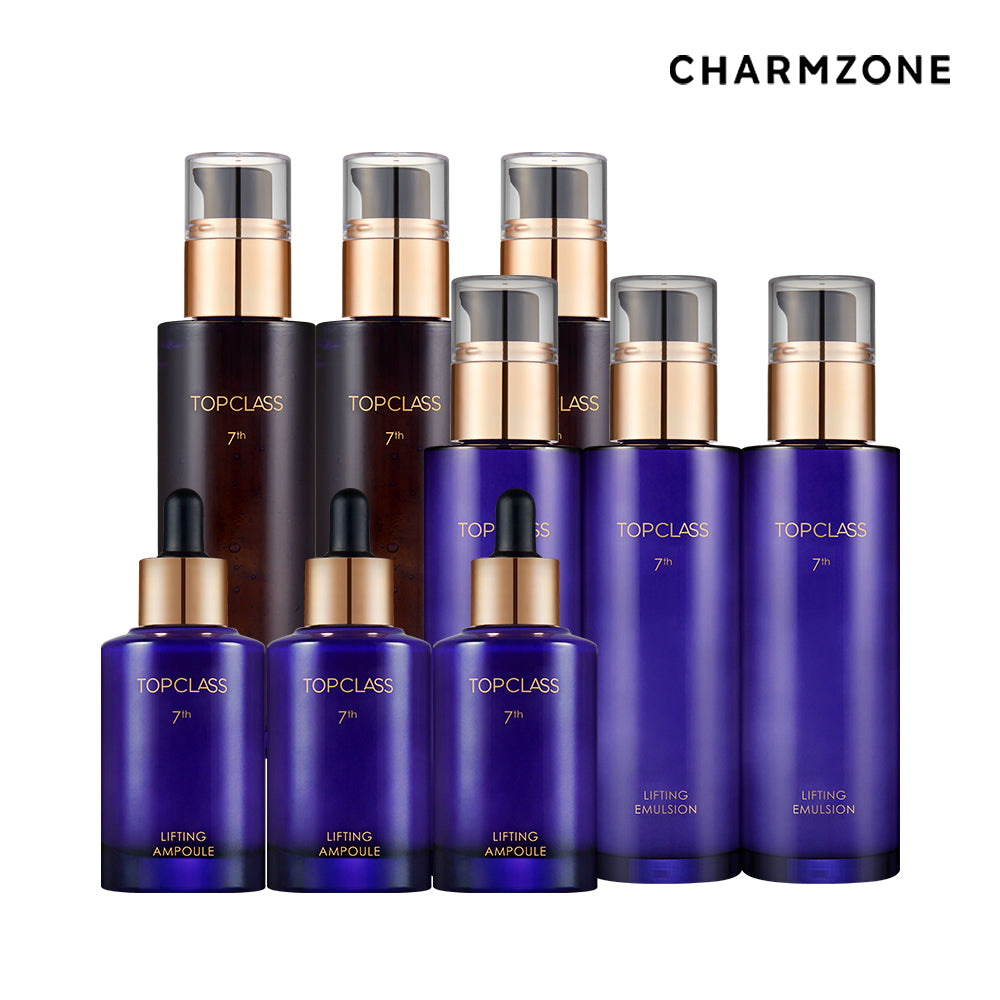 Charmzone Top Class 7th Generation Lifting Basic Set 9-Piece (Skin + Emulsion + Ampoule)