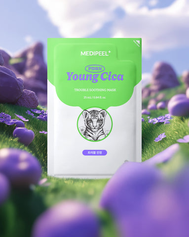 Medipeel Young Cica PDRN Trouble Soothing Mask (5 Sheets)