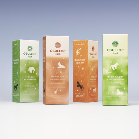 OSULLOC Signature Milk Tea Collection (4-Variety, 20 Sachets)
