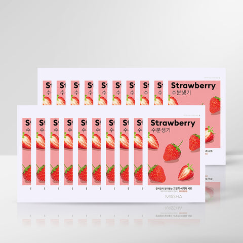MISSHA Airy Fit Sheet Mask (Strawberry) 20P