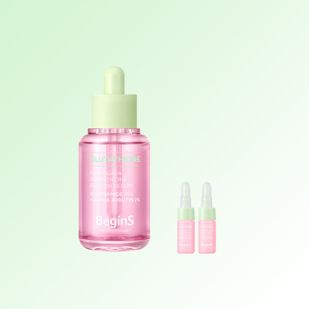 BeginS By JUNG SAEM MOOL Pink Guava Glutathione Trace Serum 30ml