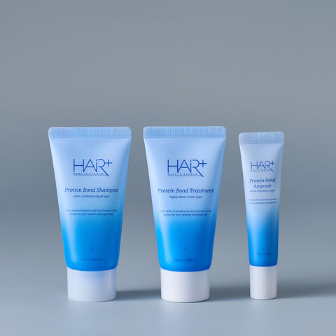 HairPlus Protein Bond Hair 3-Piece Trial Kit (Shampoo + Treatment + Hair Essence)