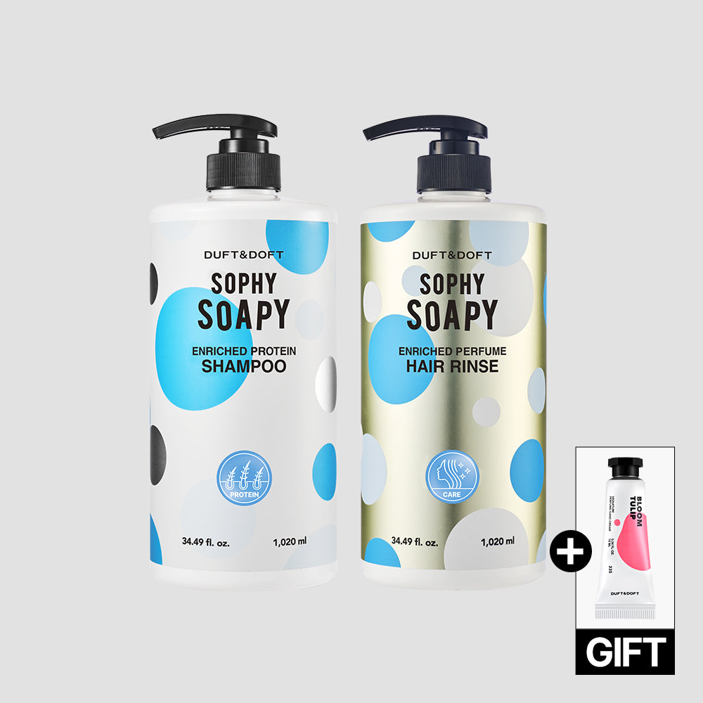 Duft&Doft Enriched Perfumed Shampoo & Rinse Set (Large)