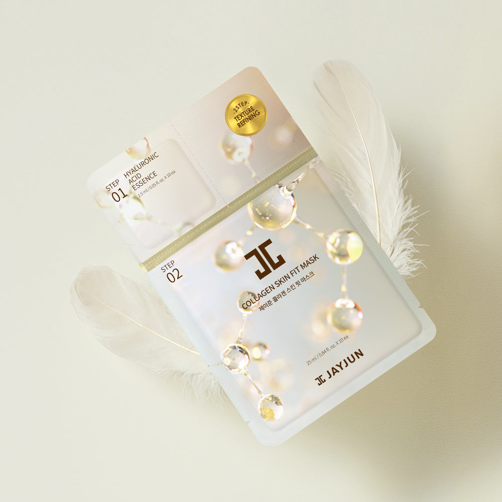 JAYJUN Collagen Skin Fit Mask 2STEP (10 Sheets)