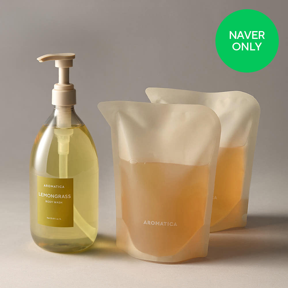 Aromatica Lemongrass Body Wash (Citrus Woody) 2L Set