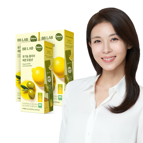 Nutrione BB Lab Organic Olive Oil & Lemon Juice Dual-Shot OleShot Stick 3 Boxes (30 Sticks)