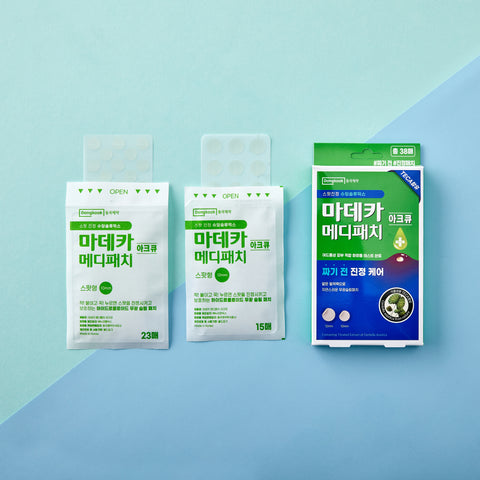 DongKook Pharmaceutical Madeca MediPatch Accu-Pro 9 patches x3 + Accu 38 patches x1