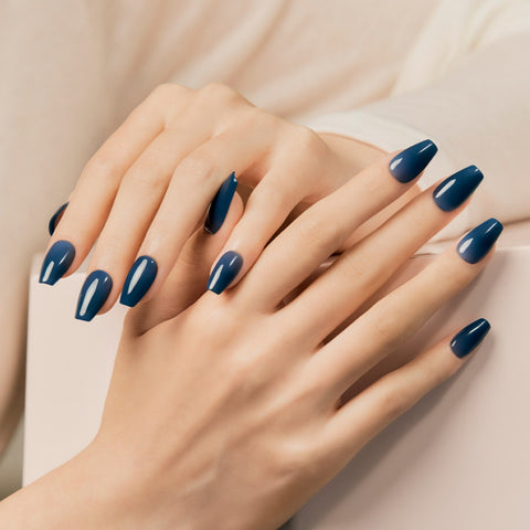 Dashing Diva Magic Press Summer Color Best 2+2 Long Shape Nail Set