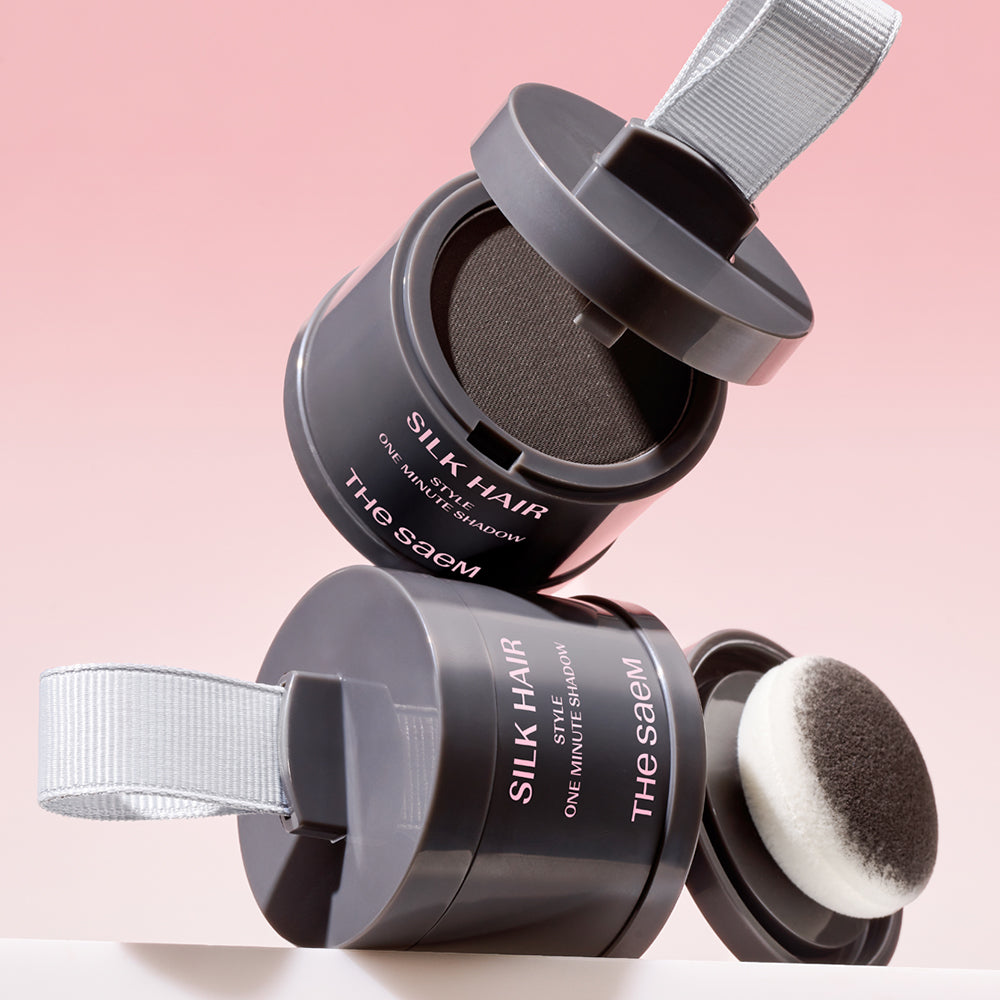 The Saem Silk Hair Style One Minute Shadow 01 Natural Black (4ml)