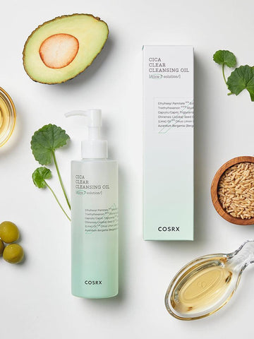 Soonsu Beauty Pure Fit Cica Clear Cleansing Oil packaging design