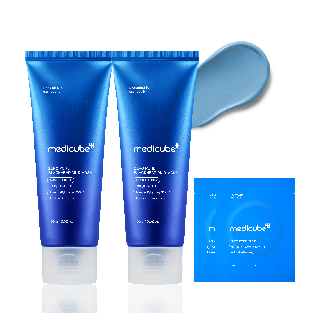 Medicube Zero Pore Blackhead Mud Mask 100ml (2 pack)