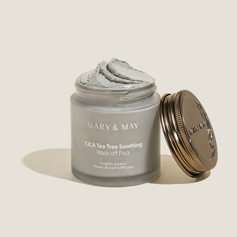 Mary&May Vegan Cica Tea Tree Soothing Wash-Off Pack 125ml