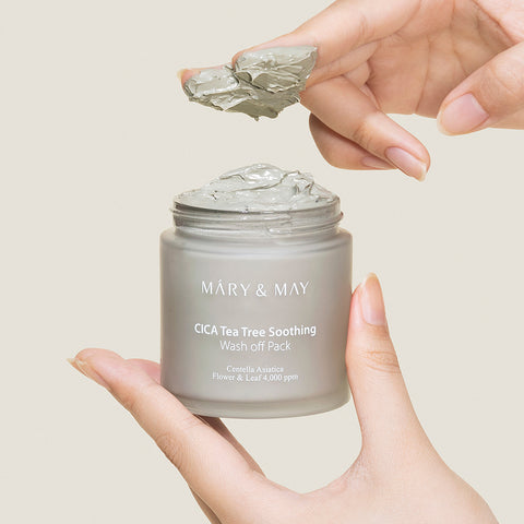 Mary&May Vegan Cica Tea Tree Soothing Wash-Off Pack 125ml