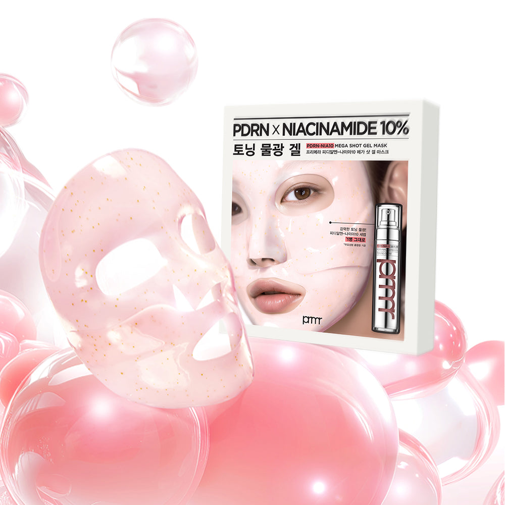 Primera PDRN Niacinamide 10 Serum Mega Shot Gel Mask 5sheets
