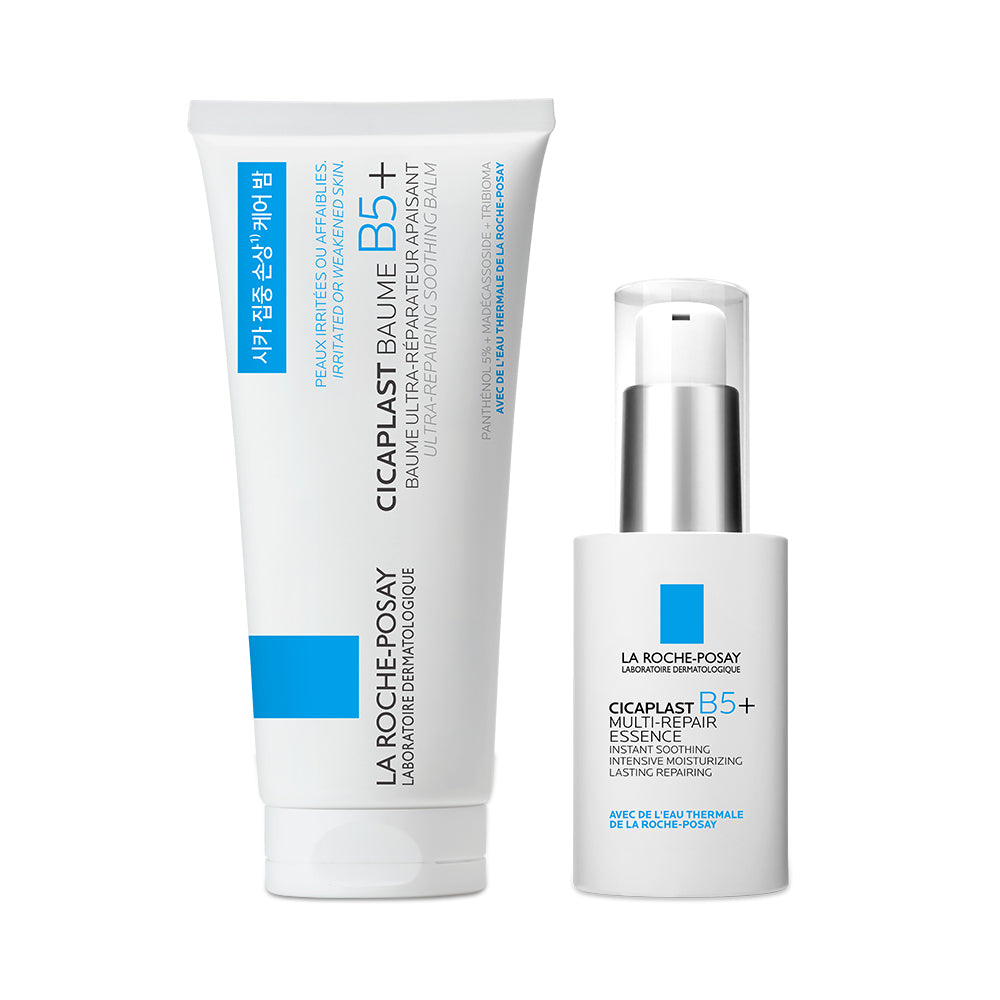 La Roche-Posay Cica Balm 100ml + Cica Essence 30ml 2-Piece Set