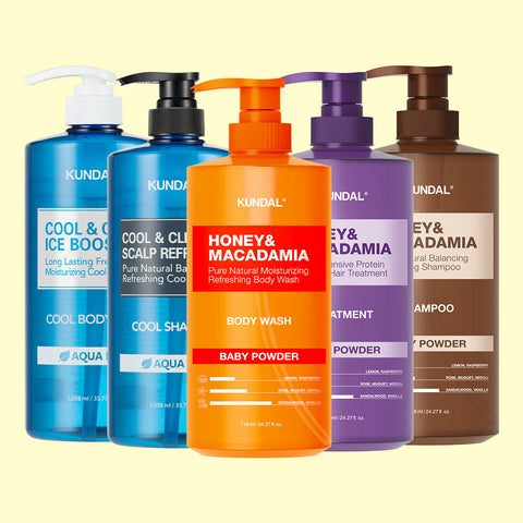 Kundal Nature 1058ml Renewal Large-Size 2 Pack (Shampoo, Treatment or Body Wash)