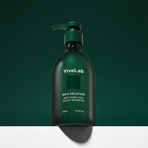 Vivelab 4-Week Solution Anti Hair Loss Scalp Shampoo Woody Floral Musk, 500ml (3 Pack)