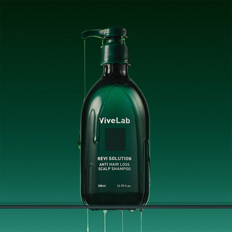 Vivelab 4-Week Solution Anti Hair Loss Scalp Shampoo Woody Floral Musk, 500ml (3 Pack)