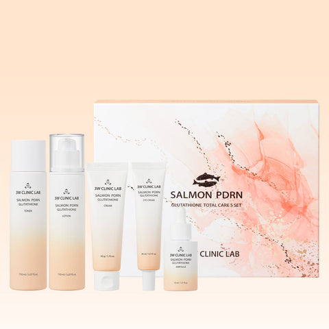 3W CLINIC Salmon PDRN Glutathione Total Care 5 Set