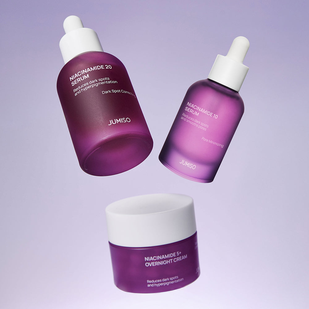 Jumiso Niacinamide Serum Set - Niacinamide Serum 40ml + Overnight Cream 50ml